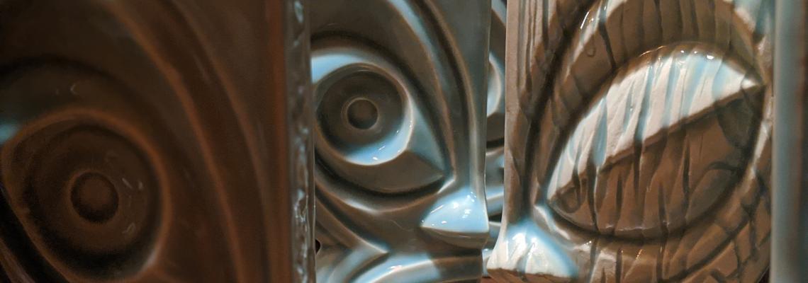 Eye of the Tiki mug by VanTiki